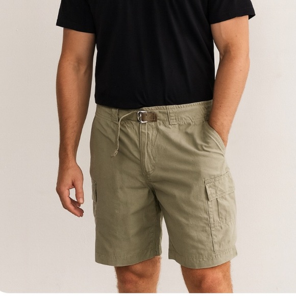 Horny Toad cargo shorts Toad & Co olive green multi pockets utility SZ XL - Picture 1 of 9